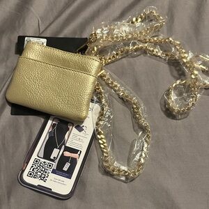 Save the girls Cross body carrier for cell phone clips